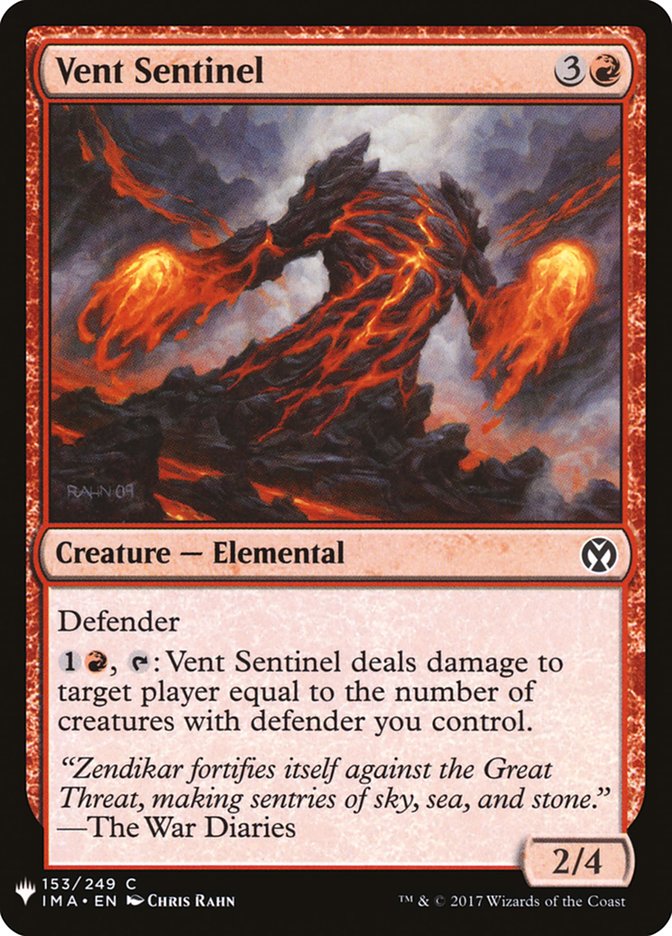 Vent Sentinel [Mystery Booster] | Dragon's Lair Comics and Fantasy Houston TX