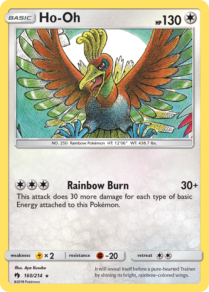 Ho-Oh (160/214) [Sun & Moon: Lost Thunder] | Dragon's Lair Comics and Fantasy Houston TX