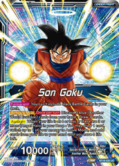 Son Goku // Son Goku, Another World Fighter (BT18-030) [Dawn of the Z-Legends] | Dragon's Lair Comics and Fantasy Houston TX