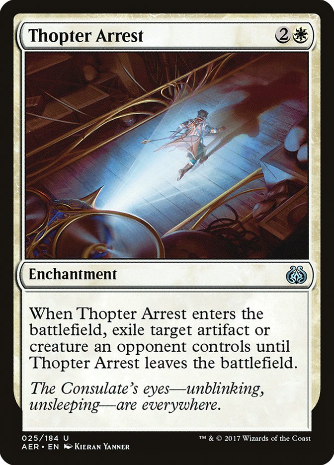 Thopter Arrest [Aether Revolt] | Dragon's Lair Comics and Fantasy Houston TX