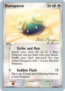 Dunsparce (60/100) (Team Rushdown - Kevin Nguyen) [World Championships 2004] | Dragon's Lair Comics and Fantasy Houston TX