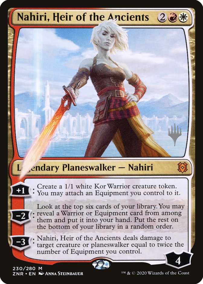 Nahiri, Heir of the Ancients (Promo Pack) [Zendikar Rising Promos] | Dragon's Lair Comics and Fantasy Houston TX