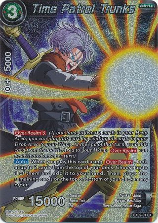 Time Patrol Trunks (Foil) (EX02-01) [Dark Demon's Villains] | Dragon's Lair Comics and Fantasy Houston TX