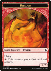 Dragon Egg // Dragon Double-Sided Token [Commander 2018 Tokens] | Dragon's Lair Comics and Fantasy Houston TX