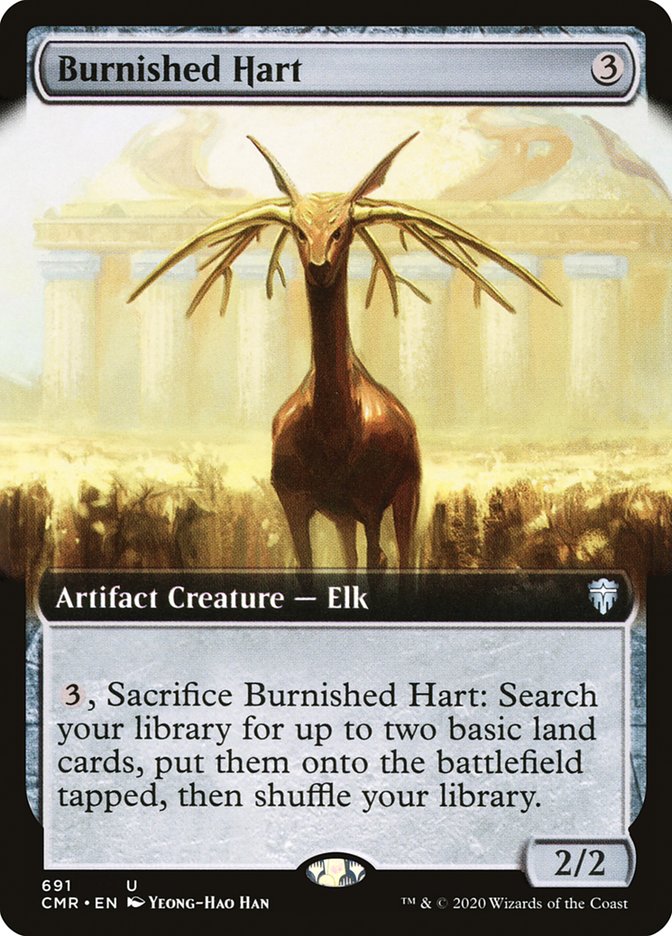 Burnished Hart (Extended Art) [Commander Legends] | Dragon's Lair Comics and Fantasy Houston TX