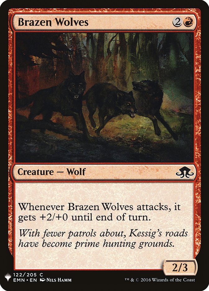 Brazen Wolves [Mystery Booster] | Dragon's Lair Comics and Fantasy Houston TX