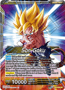 Son Goku // SS4 Son Goku, Returned from Hell (BT14-091) [Cross Spirits] | Dragon's Lair Comics and Fantasy Houston TX