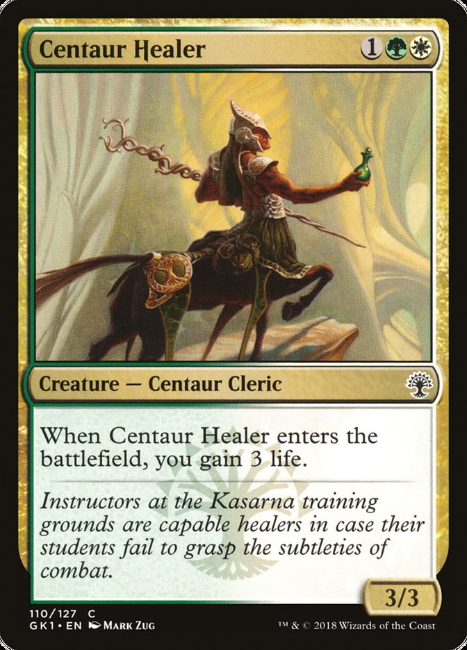 Centaur Healer [Guilds of Ravnica Guild Kit] | Dragon's Lair Comics and Fantasy Houston TX