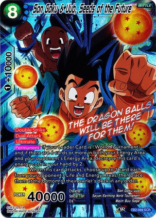 Son Goku & Uub, Seeds of the Future (TB2-069) [World Martial Arts Tournament] | Dragon's Lair Comics and Fantasy Houston TX