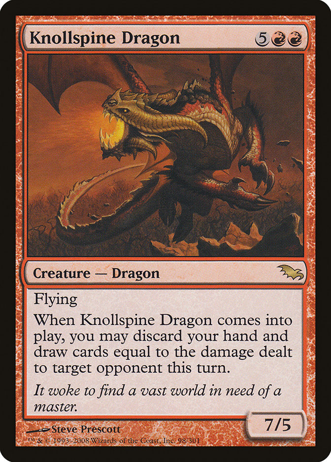 Knollspine Dragon [Shadowmoor] | Dragon's Lair Comics and Fantasy Houston TX