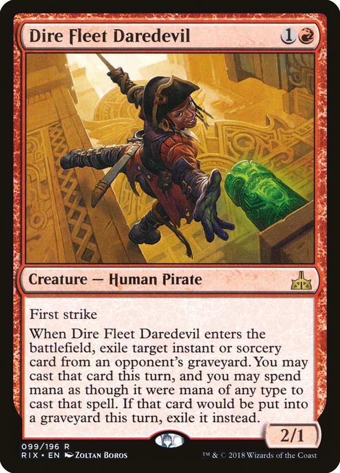 Dire Fleet Daredevil [Rivals of Ixalan] | Dragon's Lair Comics and Fantasy Houston TX