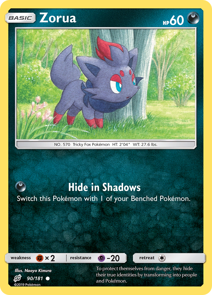 Zorua (90/181) [Sun & Moon: Team Up] | Dragon's Lair Comics and Fantasy Houston TX