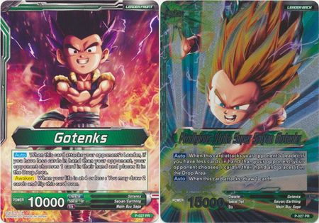 Gotenks // Prodigious Strike Super Saiyan Gotenks (P-027) [Promotion Cards] | Dragon's Lair Comics and Fantasy Houston TX