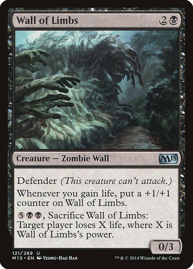 Wall of Limbs [Magic 2015] | Dragon's Lair Comics and Fantasy Houston TX