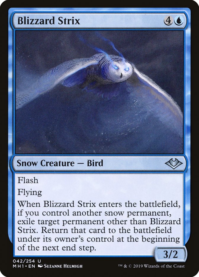 Blizzard Strix [Modern Horizons] | Dragon's Lair Comics and Fantasy Houston TX