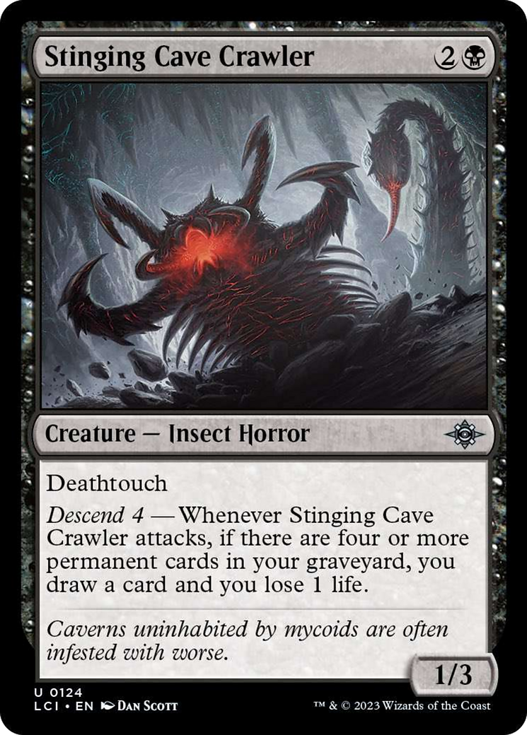 Stinging Cave Crawler [The Lost Caverns of Ixalan] | Dragon's Lair Comics and Fantasy Houston TX