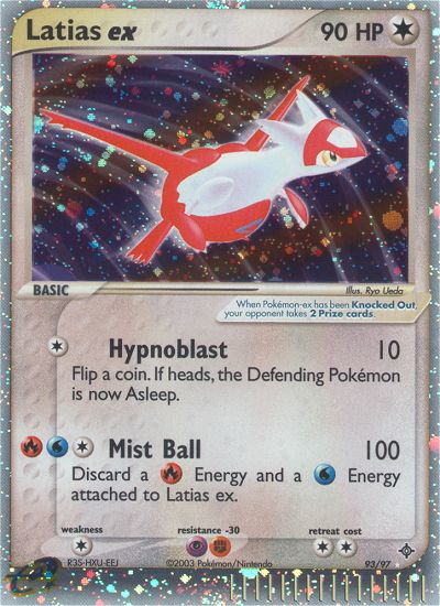 Latias ex (93/97) [EX: Dragon] | Dragon's Lair Comics and Fantasy Houston TX