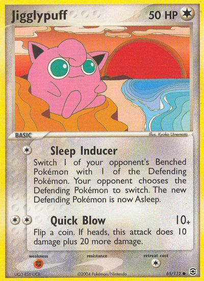 Jigglypuff (65/112) [EX: FireRed & LeafGreen] | Dragon's Lair Comics and Fantasy Houston TX