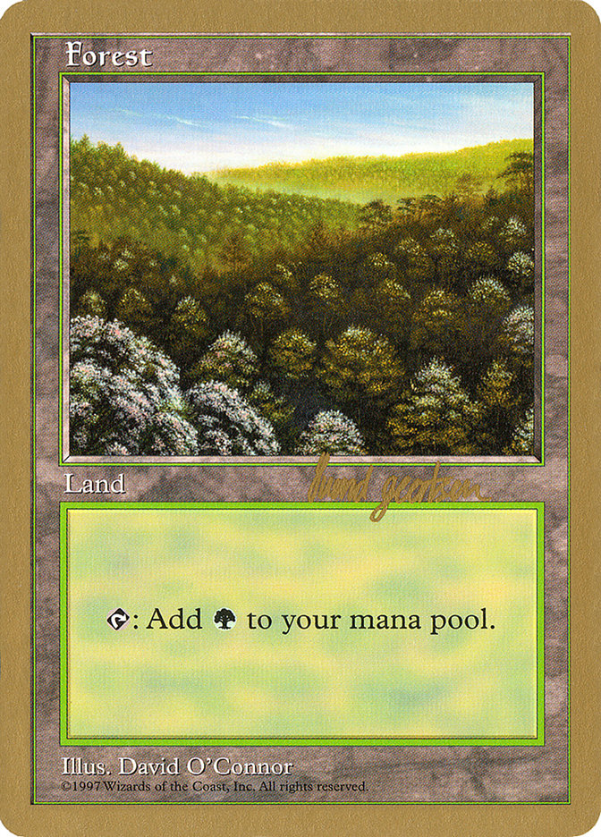 Forest (sg446) (Svend Geertsen) [World Championship Decks 1997] | Dragon's Lair Comics and Fantasy Houston TX