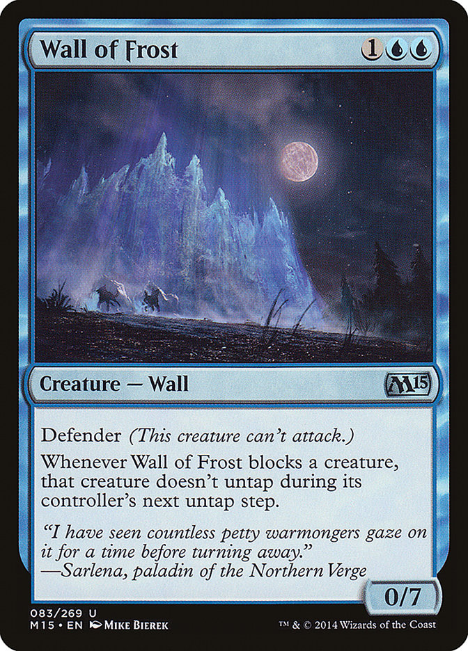 Wall of Frost [Magic 2015] | Dragon's Lair Comics and Fantasy Houston TX