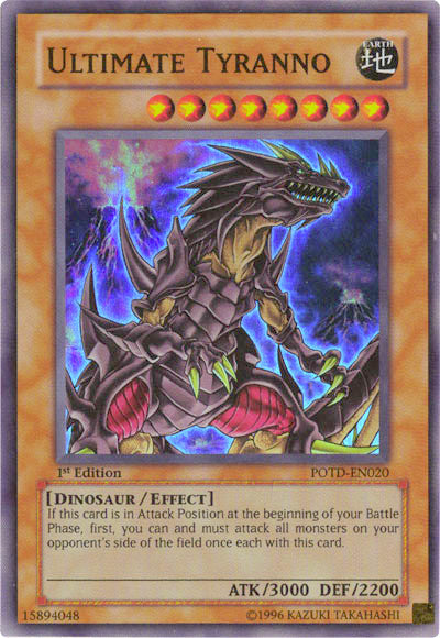 Ultimate Tyranno [POTD-EN020] Super Rare | Dragon's Lair Comics and Fantasy Houston TX