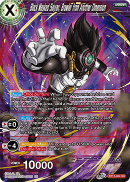 Black Masked Saiyan, Brawler from Another Dimension (BT13-004) [Supreme Rivalry] | Dragon's Lair Comics and Fantasy Houston TX