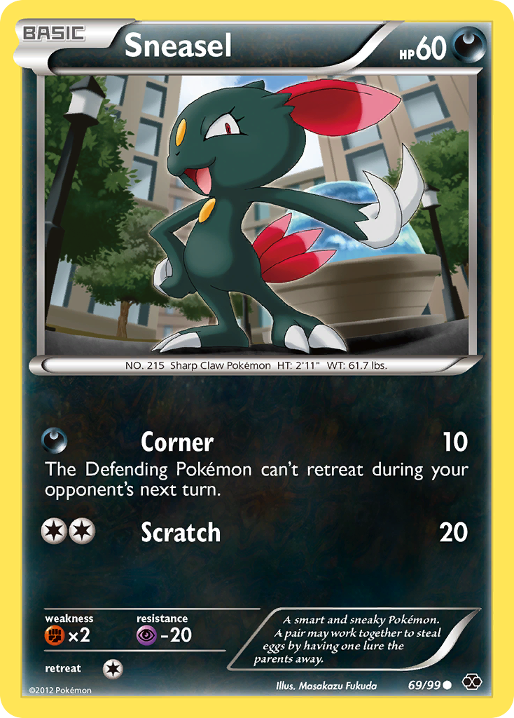 Sneasel (69/99) [Black & White: Next Destinies] | Dragon's Lair Comics and Fantasy Houston TX