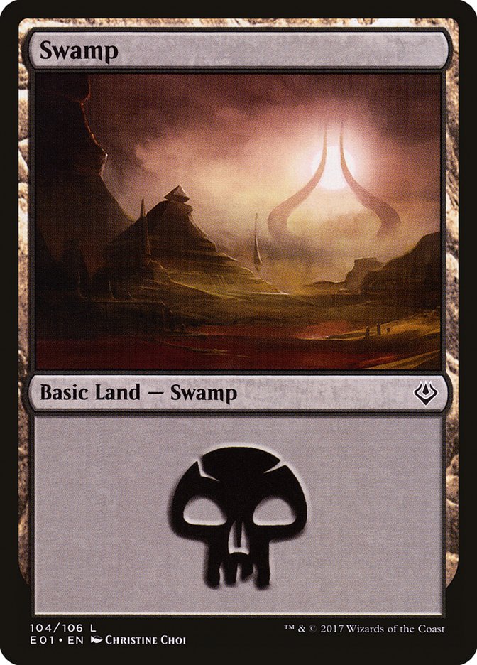 Swamp (104) [Archenemy: Nicol Bolas] | Dragon's Lair Comics and Fantasy Houston TX