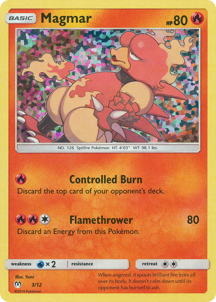 Magmar (3/12) [McDonald's Promos: 2019 Collection] | Dragon's Lair Comics and Fantasy Houston TX