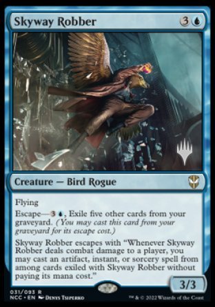 Skyway Robber (Promo Pack) [Streets of New Capenna Commander Promos] | Dragon's Lair Comics and Fantasy Houston TX