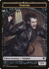 Eldrazi Spawn // Vampire Double-Sided Token [Commander 2017 Tokens] | Dragon's Lair Comics and Fantasy Houston TX