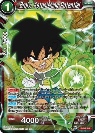 Broly, Astonishing Potential (P-248) [Mythic Booster] | Dragon's Lair Comics and Fantasy Houston TX