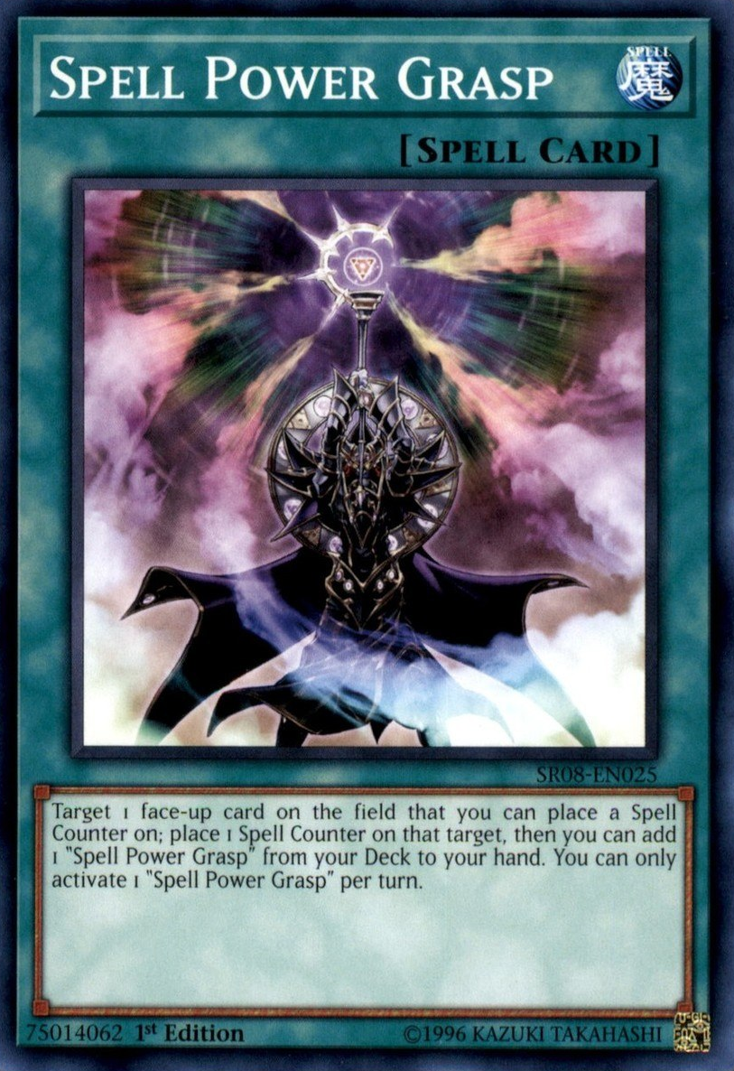 Spell Power Grasp [SR08-EN025] Common | Dragon's Lair Comics and Fantasy Houston TX