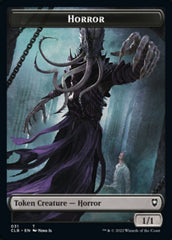 Horror // Eldrazi Horror Double-Sided Token [Commander Legends: Battle for Baldur's Gate Tokens] | Dragon's Lair Comics and Fantasy Houston TX