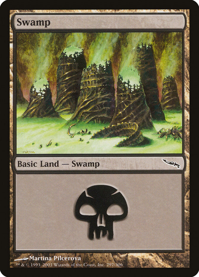 Swamp (297) [Mirrodin] | Dragon's Lair Comics and Fantasy Houston TX