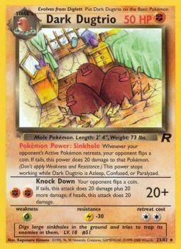 Dark Dugtrio (23/82) [Team Rocket Unlimited] | Dragon's Lair Comics and Fantasy Houston TX