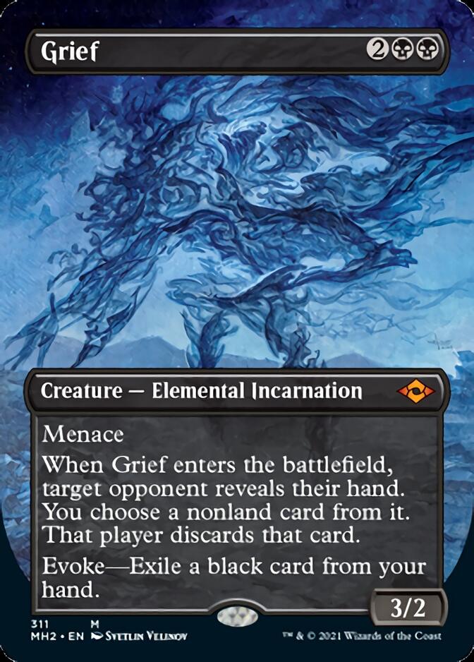 Grief (Borderless Alternate Art) [Modern Horizons 2] | Dragon's Lair Comics and Fantasy Houston TX