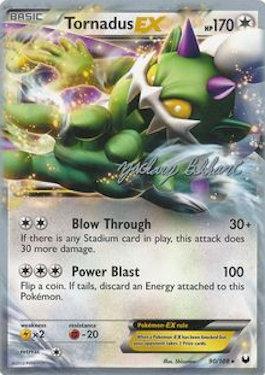 Tornadus EX (90/108) (CMT - Zachary Bokhari) [World Championships 2012] | Dragon's Lair Comics and Fantasy Houston TX