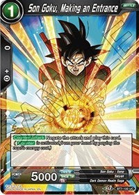 Son Goku, Making an Entrance (BT7-100_PR) [Assault of the Saiyans Prerelease Promos] | Dragon's Lair Comics and Fantasy Houston TX