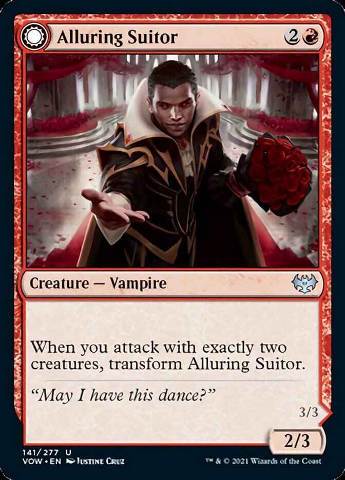 Alluring Suitor // Deadly Dancer [Innistrad: Crimson Vow] | Dragon's Lair Comics and Fantasy Houston TX