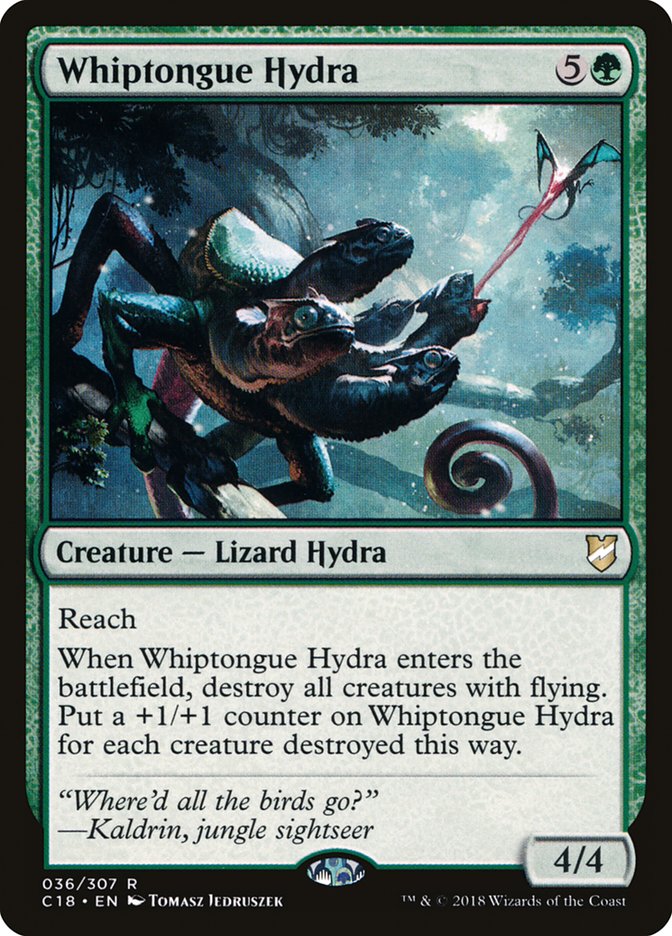 Whiptongue Hydra [Commander 2018] | Dragon's Lair Comics and Fantasy Houston TX