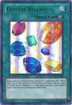 Crystal Release [LCGX-EN169] Ultra Rare | Dragon's Lair Comics and Fantasy Houston TX