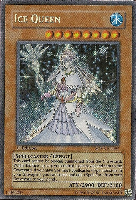 Ice Queen [SOVR-EN094] Secret Rare | Dragon's Lair Comics and Fantasy Houston TX