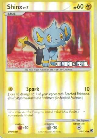 Shinx (98/130) [Burger King Promos: 2008 Collection] | Dragon's Lair Comics and Fantasy Houston TX