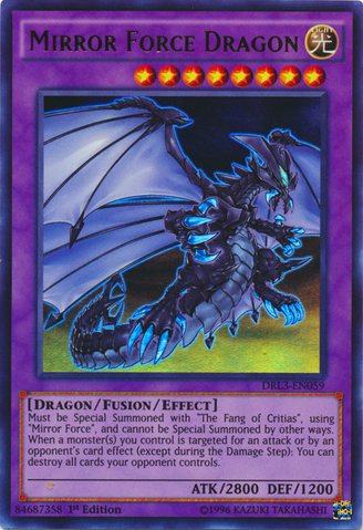 Mirror Force Dragon [DRL3-EN059] Ultra Rare | Dragon's Lair Comics and Fantasy Houston TX