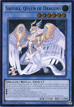 Saffira, Queen of Dragons (UTR) [DUEA-EN050] Ultimate Rare | Dragon's Lair Comics and Fantasy Houston TX