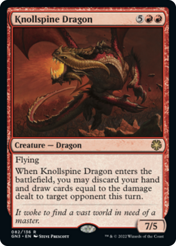 Knollspine Dragon [Game Night: Free-for-All] | Dragon's Lair Comics and Fantasy Houston TX