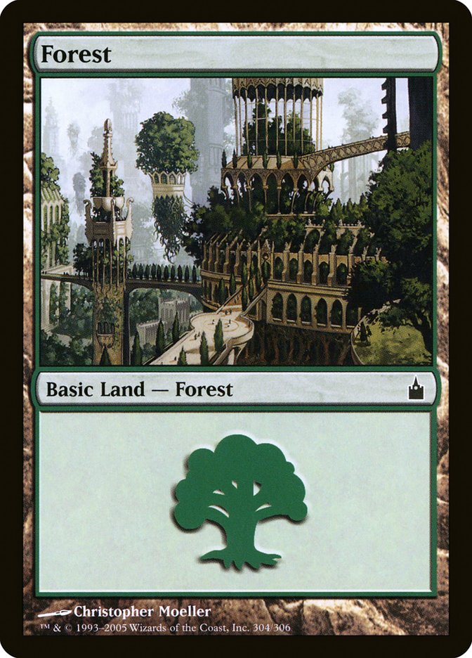 Forest (304) [Ravnica: City of Guilds] | Dragon's Lair Comics and Fantasy Houston TX