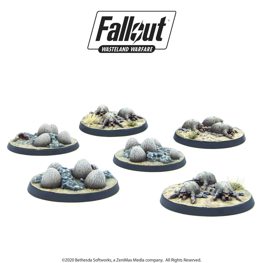 Fallout Wasteland Warfare: Mirelurk Hatchlings and Eggs | Dragon's Lair Comics and Fantasy Houston TX