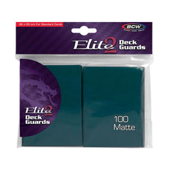 BCW Elite 2 Deck Guards Sleeves Matte and Gloss | Dragon's Lair Comics and Fantasy Houston TX